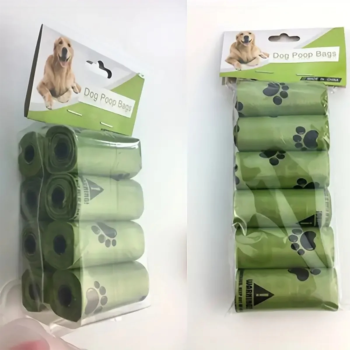 Dog Poop Bags Environmentally Friendly Poop Bags Leak-Proof Dog Waste Bags For Pet Outdoor Supplies Biodegradable Environmental