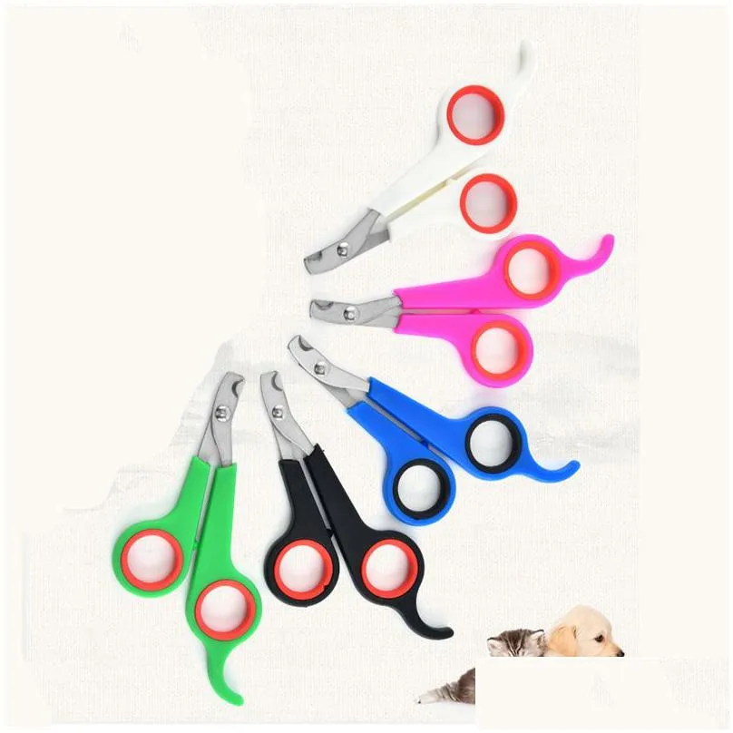 Dog Grooming Cat Pet Nail Clippers Claw Toe Tool Rabbit Toenail Scissor Trimmer Paw Cutter Bird Shear Jk2007Xb Drop Delivery Home Ga ZZ