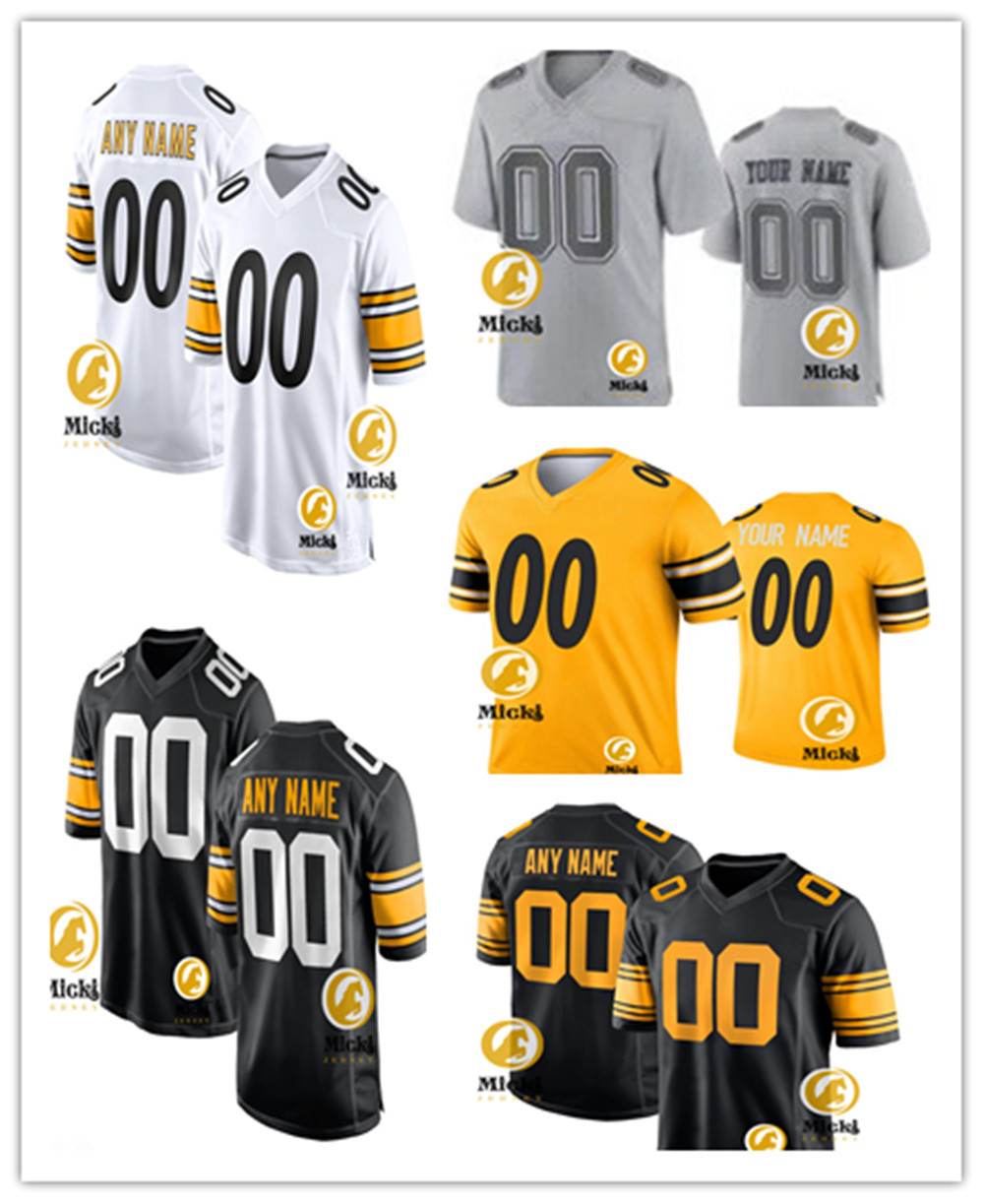 Daijun Edwards Cordarrelle Patterson Pat Freiermuth Jersey Chris Boswell Larry Ogunjobi DeMarvin Leal Custom Stitched Football Jerseys