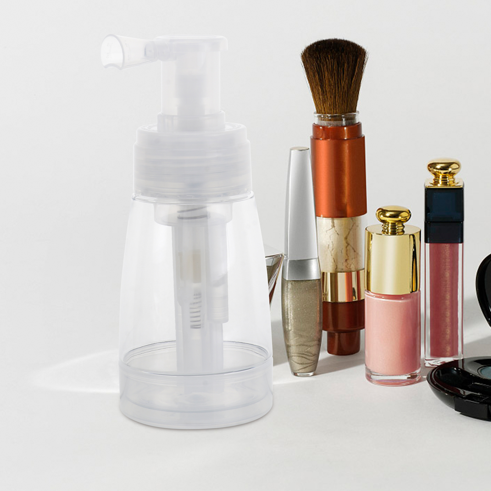 Powder Spray Bottle Barber Powder Spray Bottle Empty Powder Travel Cosmetics Blower Refillable Hair Fiber Applicator Hair