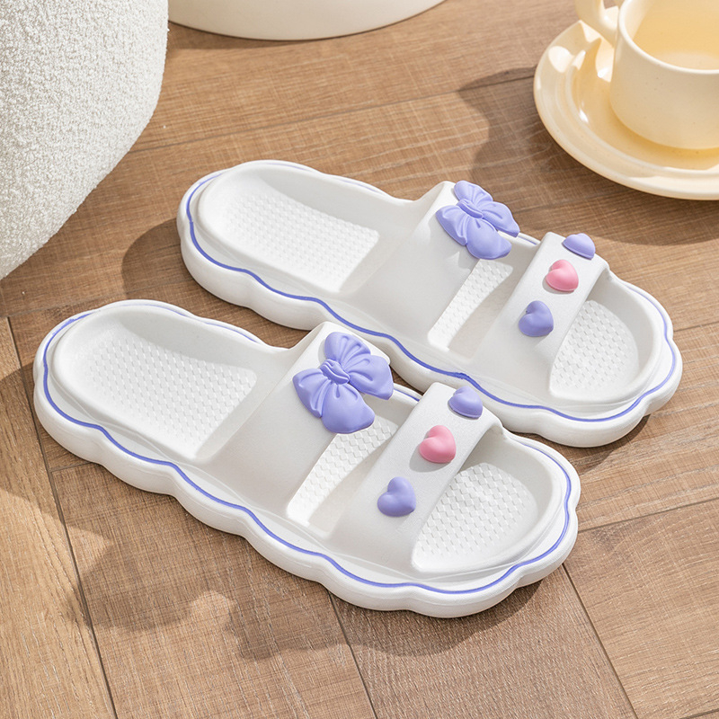 color women's wear Solid outdoor breathable home slippers for comfort cuteness with a soft thick sole and exposed toe flip p Lhshoe comt nd