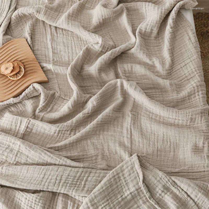 Blankets Mus Throw Cotton Blanket Soft Bed For Adults Baby Lightweight Breathable All Season Gauze