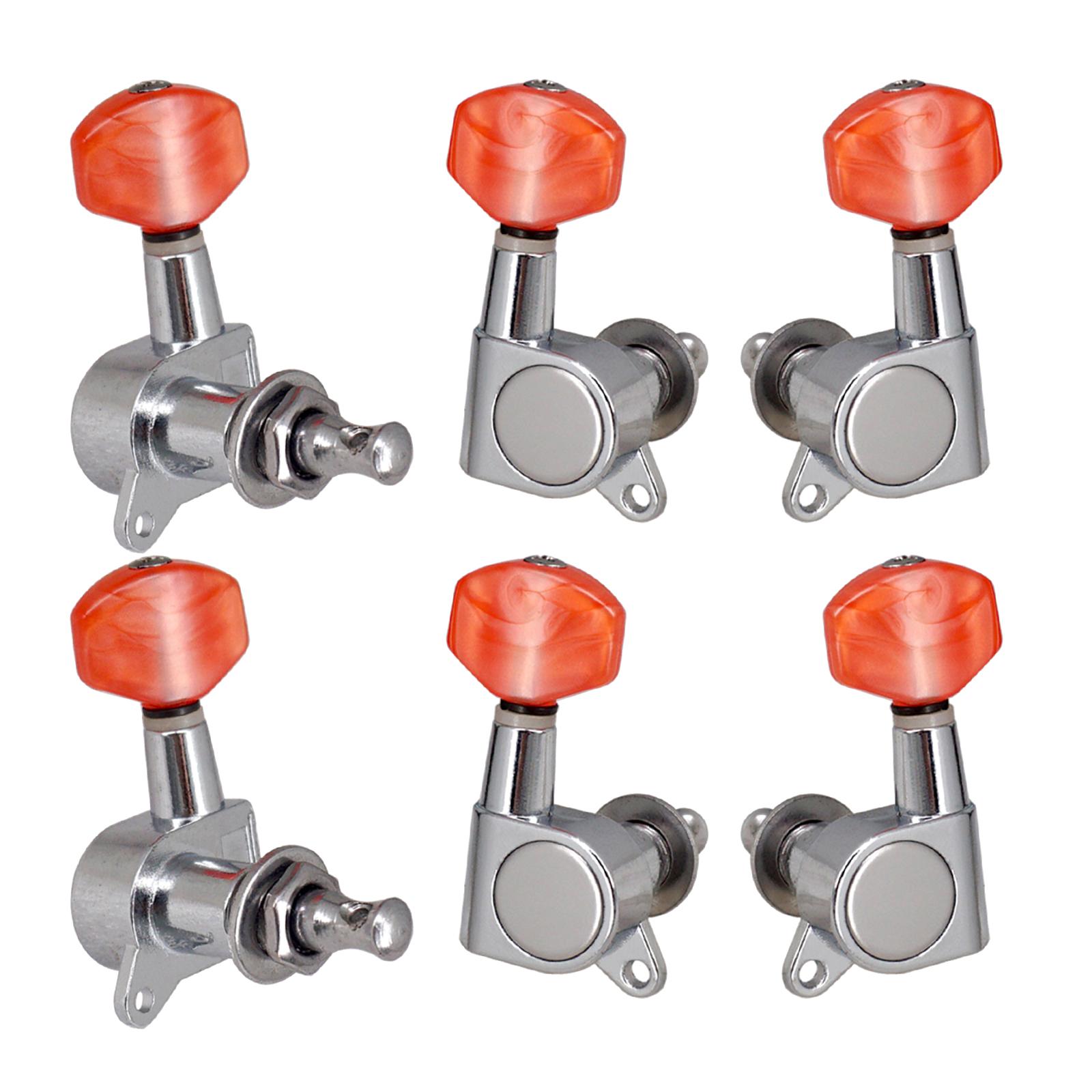Tuner Locking Durable Metal Set For ddmysmile Acoustic Guitar - 6 Pieces Smile -