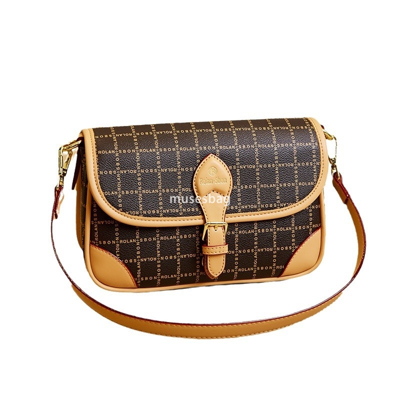 New style messenger bag fashionable crossbody bag waist bag ins trendy casual single shoulder chest bag wide shoulder strap bag women's bag