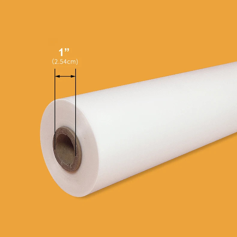 1 Roll Satin Matt Glossy 220mm x100M 25Mic 27Mic 28 Mic 1 Core Laminating Films Bopp for Roll Laminator. 240523