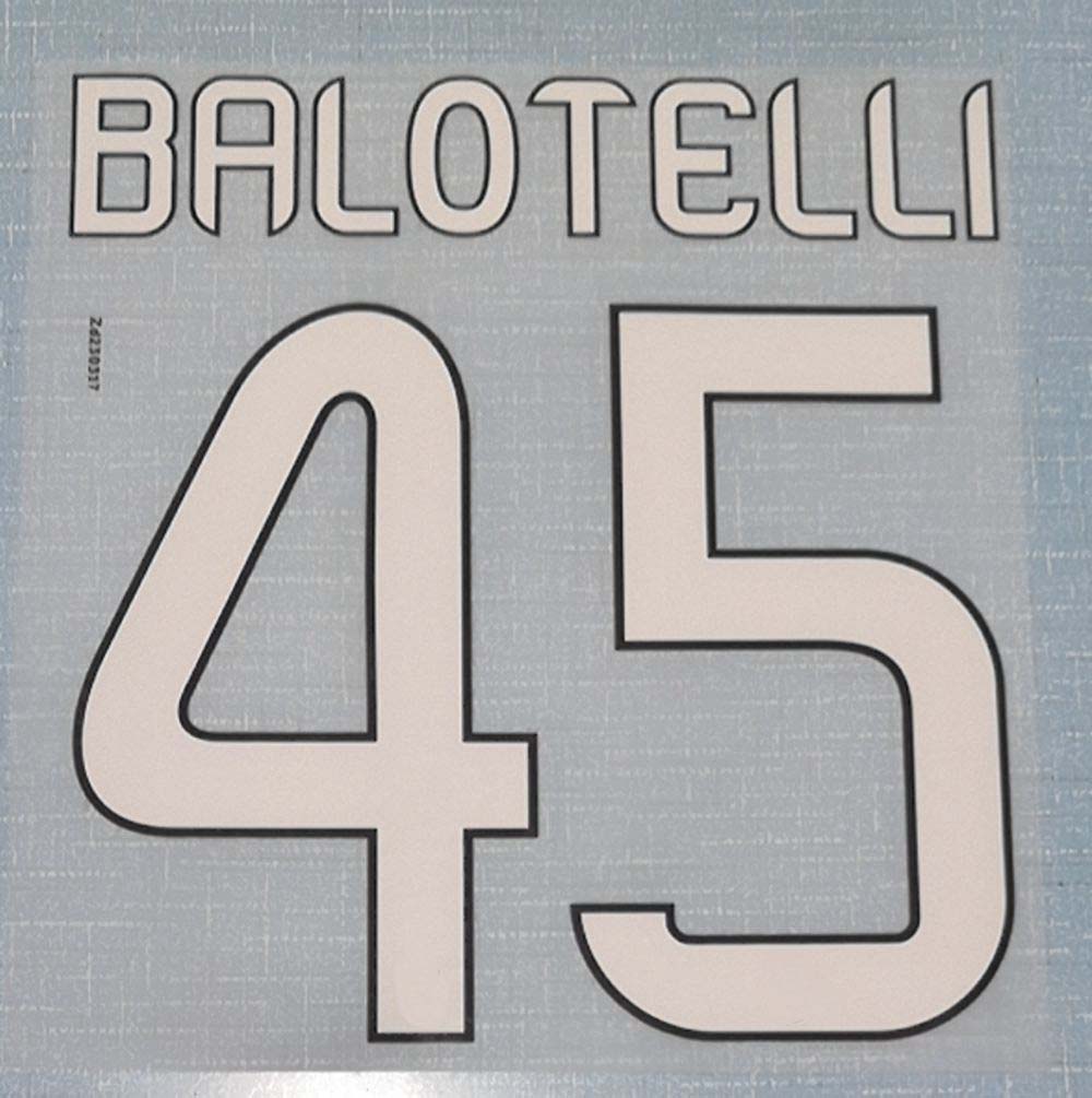 13-14 KAKA BALOTELLI EL SHAARAWY nameset patch