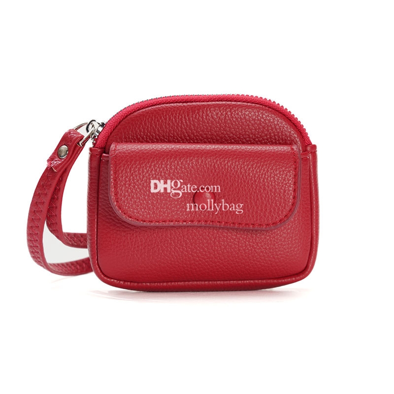 2024 New Small Change Bag Mouth Red Envelope Coin Bag Data Cable Bag Multi functional Wallet Wrist Bag Wholesale woman bag and handbags