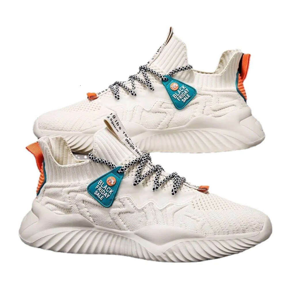 New Running Sneakers Four Seasons Breathable Lace Up Mesh Fashion Casual No Slip Mixed Color Vulcanize Shoes Men Ddmysaturn