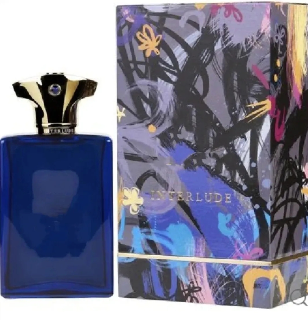 Designer Interlude Amouage Men's Perfume 100ml 3.4 Fl.oz Woody Oriental Fragrances Long Lasting Smell Mens Cologne Top Quality prompt delivery