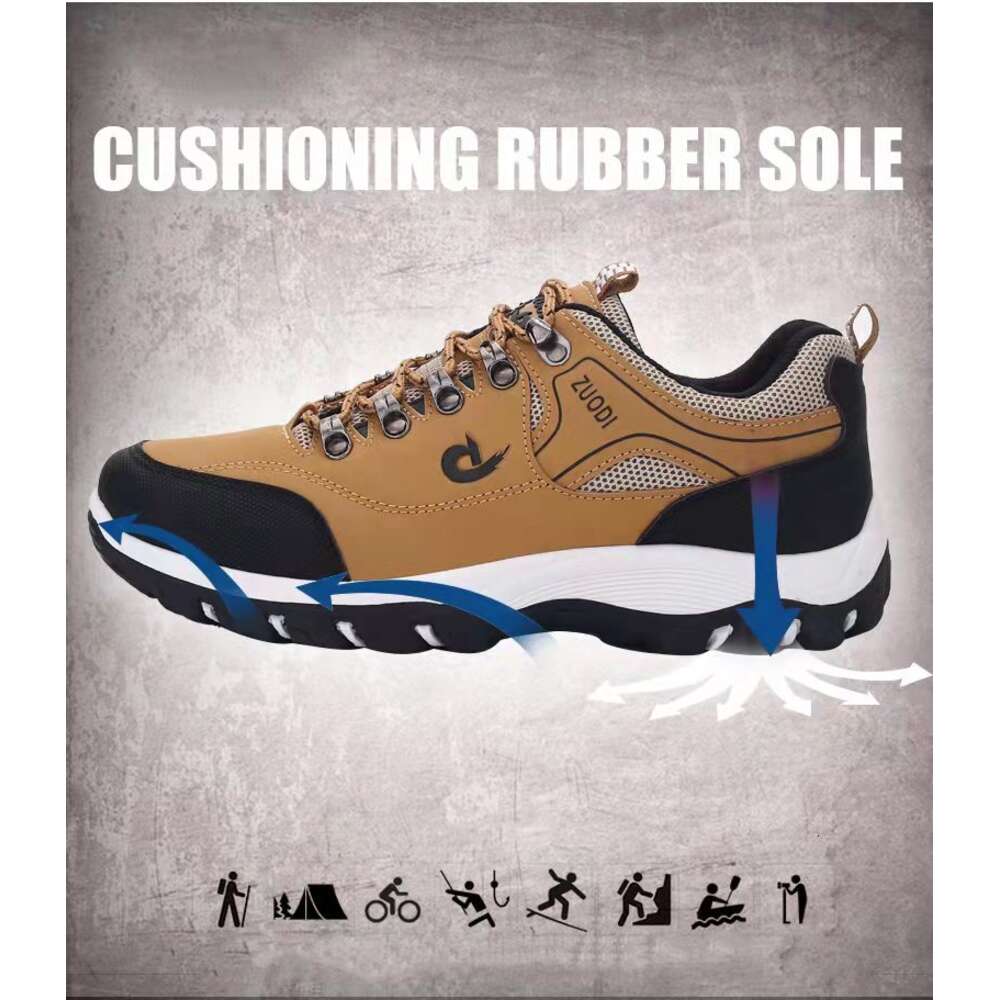 Ddmysports New Men S Large Outdoor Iking Mountaineering Camping Running Jogging Shoes Waterproond Anti Slip Fashion OUTDOOR