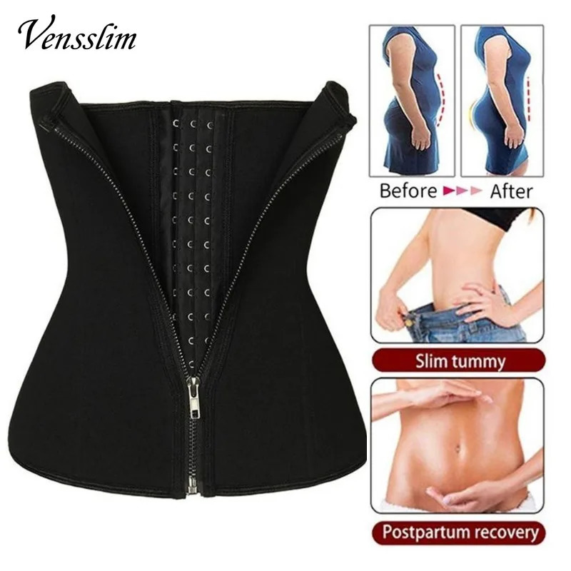 Sauna Sweat Belt Weight Los Neoprene Waist Trainer Body Shaper Corset Shapewear Flat Belly Slimming Sheath Tummy Trimmer 241121