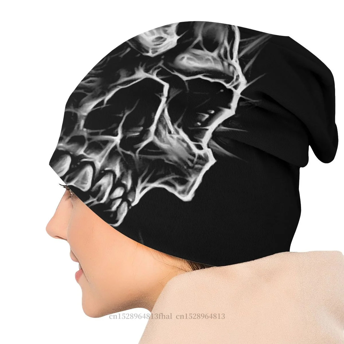 Skull Beanie Skullies Beanies Caps Thin Hat Autumn Spring Bonnet Hats Men Womens Unisex Ski Cap 241125