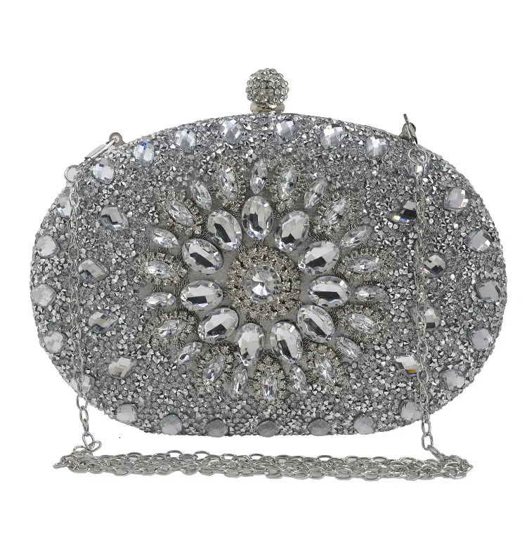Crystal Diamond Women Clutch Evening Bag Wedding Ladies Purse Female Sparkly Wallet for Party 241115