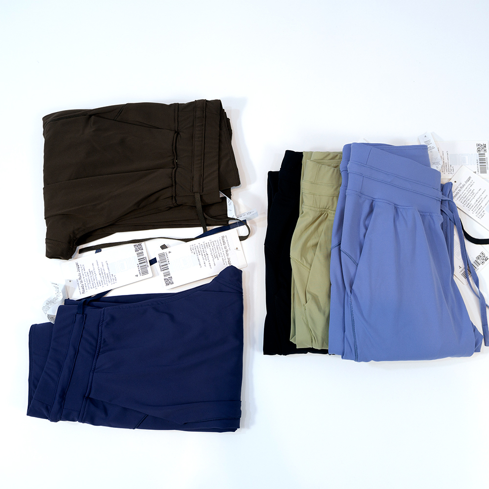 Quick Drying Yoga Suit, Women's Sports And Leisure Pants, Outdoor Night Running Drawstring, High Waist Elastic Ankle Training