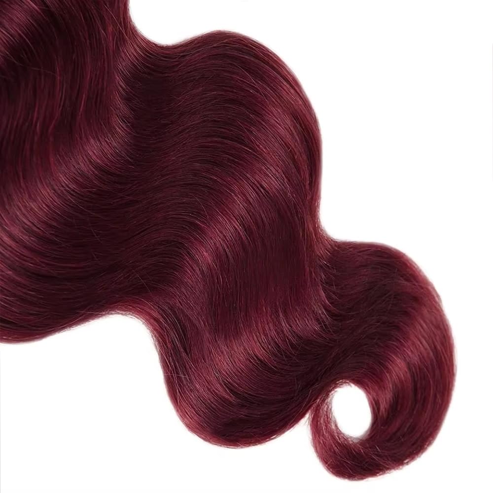 Free shipping Brazilian Body Wave 99J Bury Color Weave 3PCS Remy Human Hair Bundles 100G/PCS