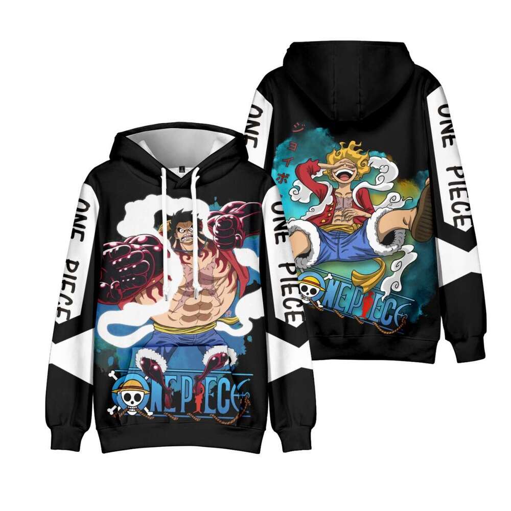 2024 Autumn/Winter New Hooded One Piece 3D Printed Street Trendy Hoodie
