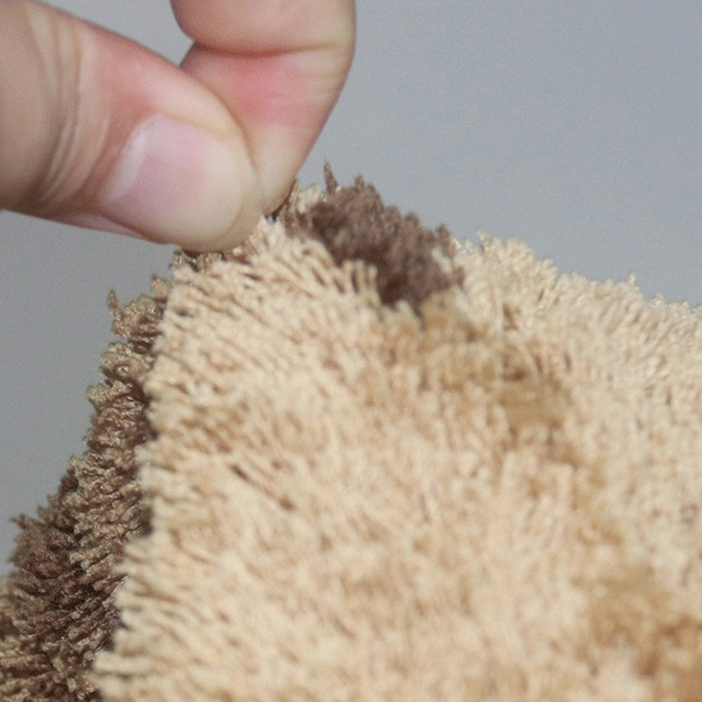 Home Living Room Sunflower Flower Plush Carpet Bedroom Door Mat Bathroom Absorbent Easy To Care Non-slip Foot Mat