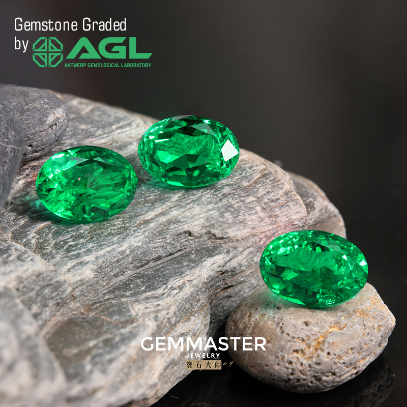 Oval Lab Grown Emerald VVS VS Vivid Green Stone Loose Emerald wholesale Hydrothermal Method Lab Emerald Custom Various Shapes