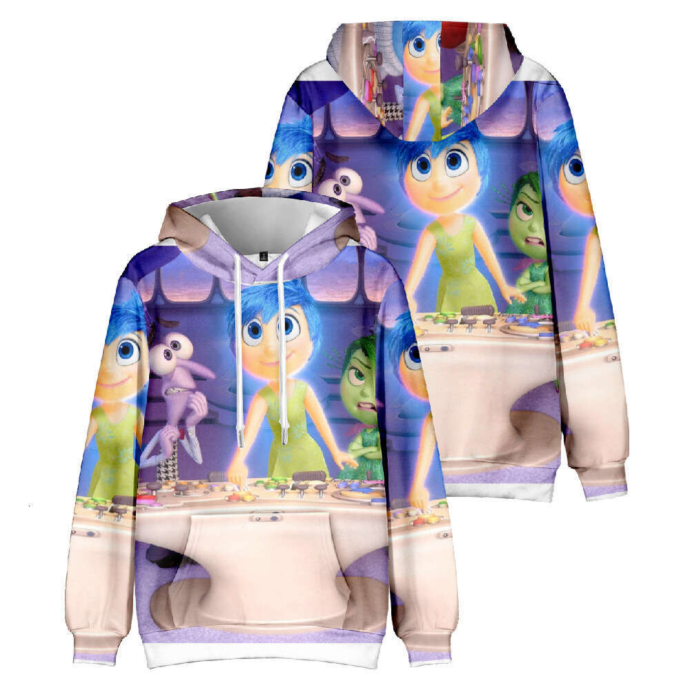 New European American Cartoon Movie Brain Special Forces 23D Printed Hoodie for Men and Women Children's Clothing