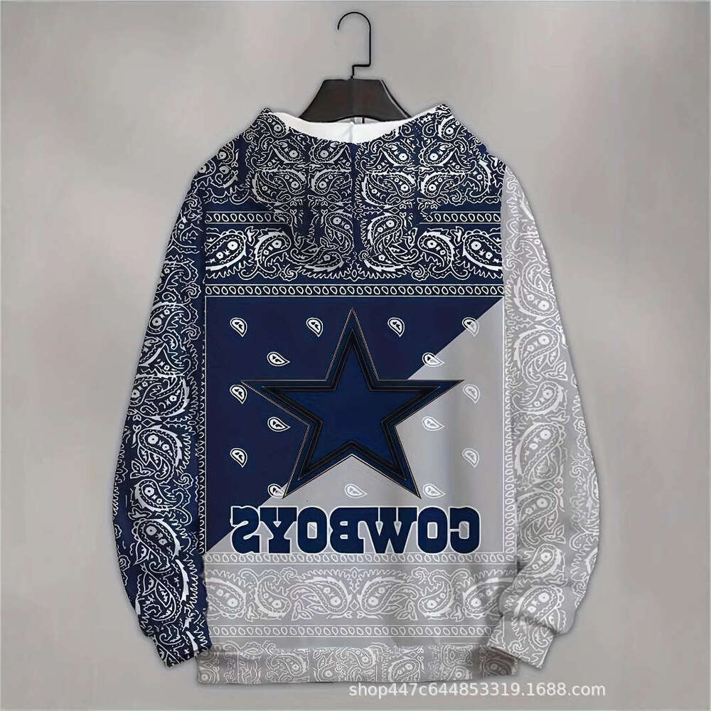 2024 Hot Selg Couple 3D Digital Printed Loose Casual Hoodie