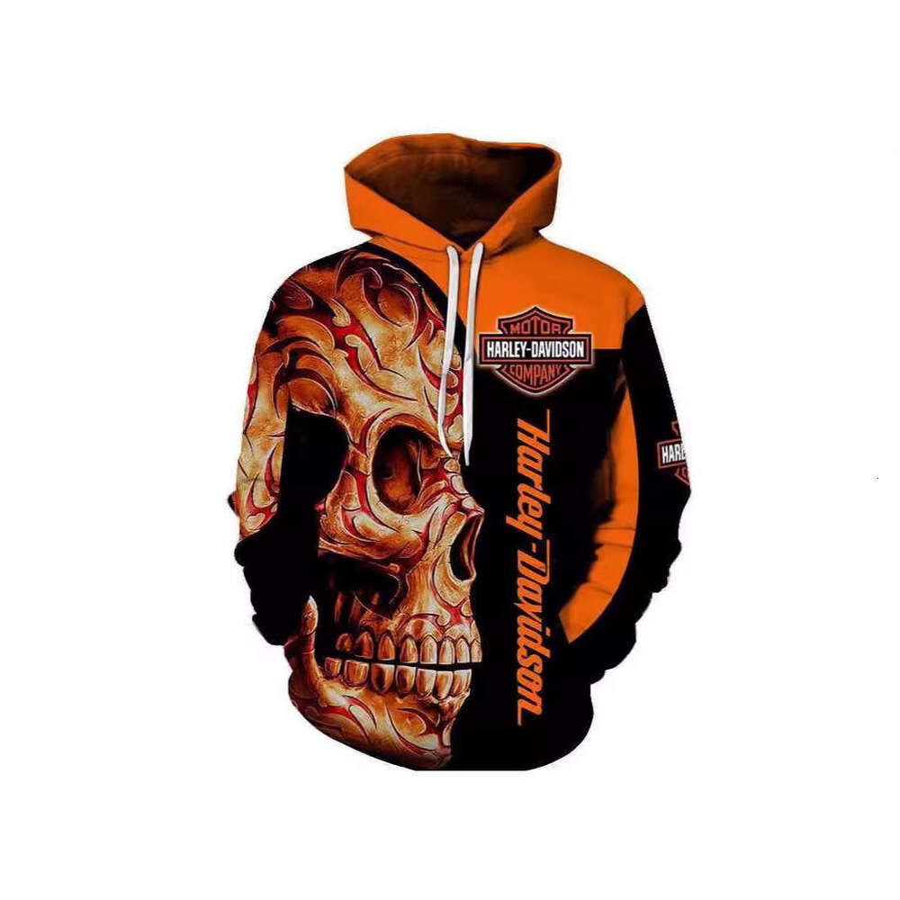2024 New Autumn/Winter 3D Digital Printed Men's Fashion Hoodie