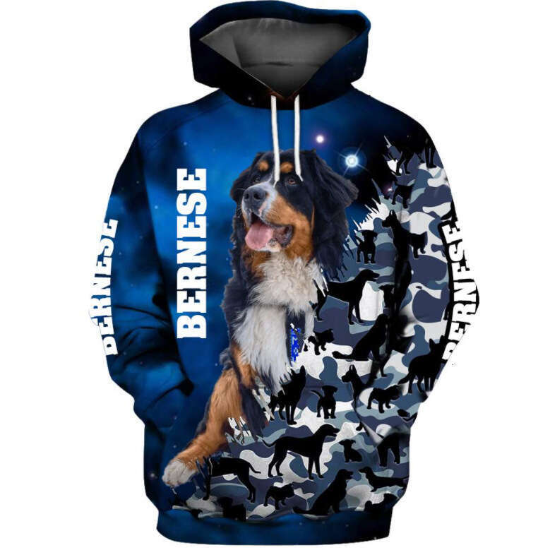 Autumn Winter New Milk 3D Digital Printed for Men Women's Sports and Leisure Hoodie