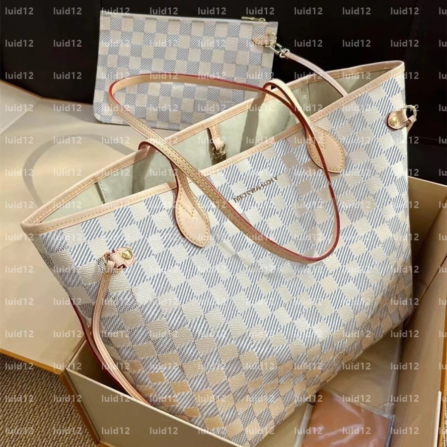 Original designer bag neverfulls handbag Womens crossbody shoulder bag high capacity Luxury shopping bag leather fashion tote mirror quality Composite Bag purse