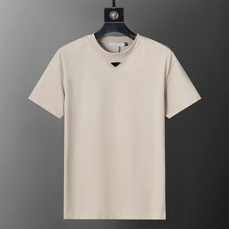 Designer T-shirt Spring/summer new jacquard men's T-shirt High-end quality pure cotton round neck men's clothing M-3XL1