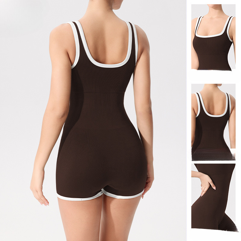 Advanced One-Piece For Women's Fitness, Beautiful Back, Dance, Sports, Tight Fitting Belt, Chest Cushion, Aerial Yoga Suit