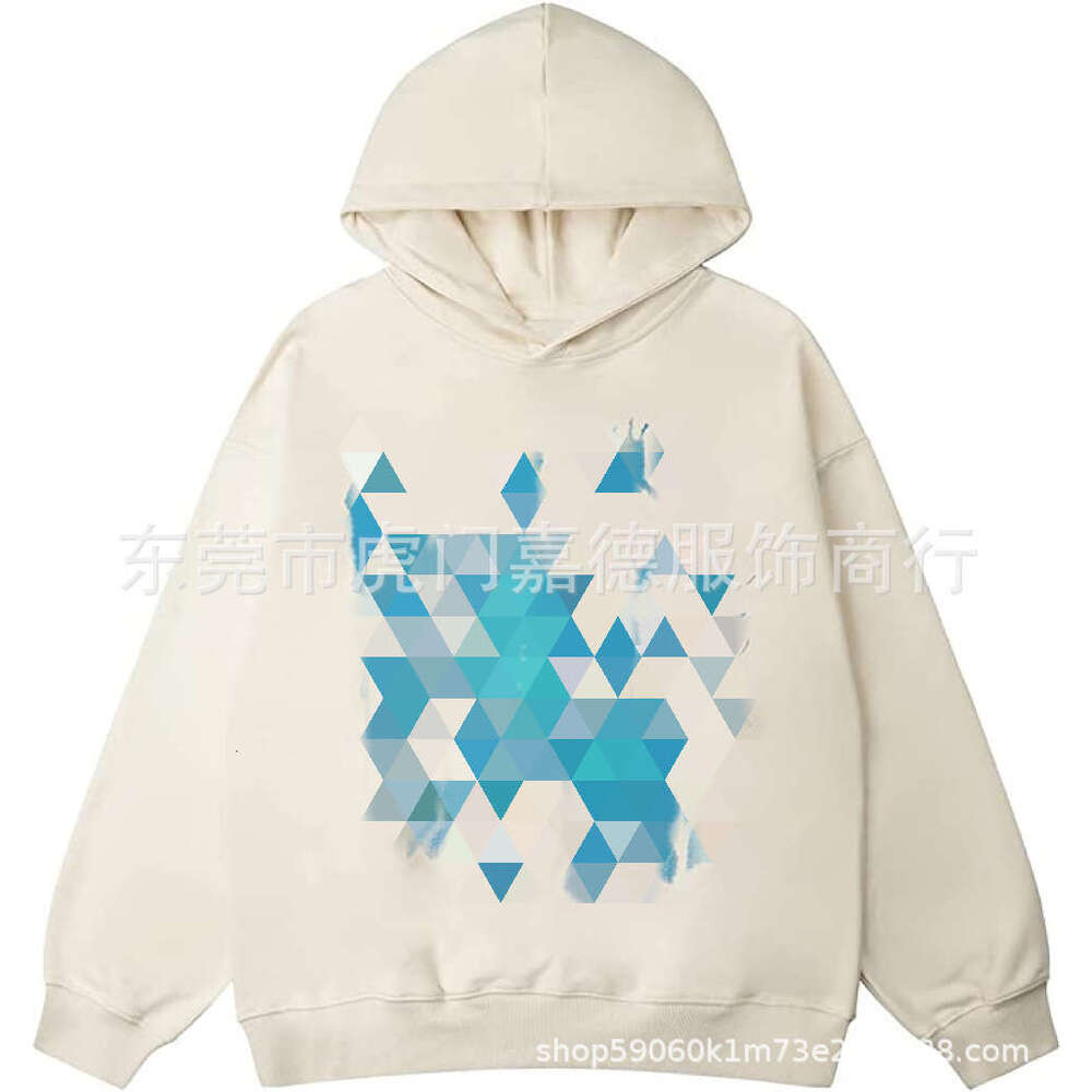 2024 hot fashion brand men's and women's gothic style pullover hoodie, versatile for couples, loose hoodie