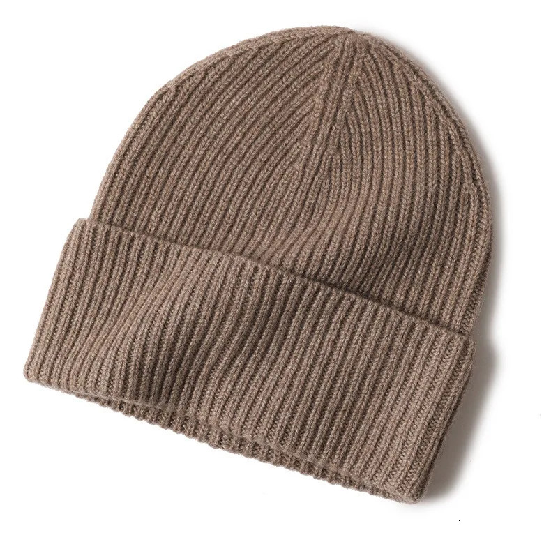 Naizaiga 100 cashmere Cashmere knitted hat without eaves for lovers boy girl SN751 241125