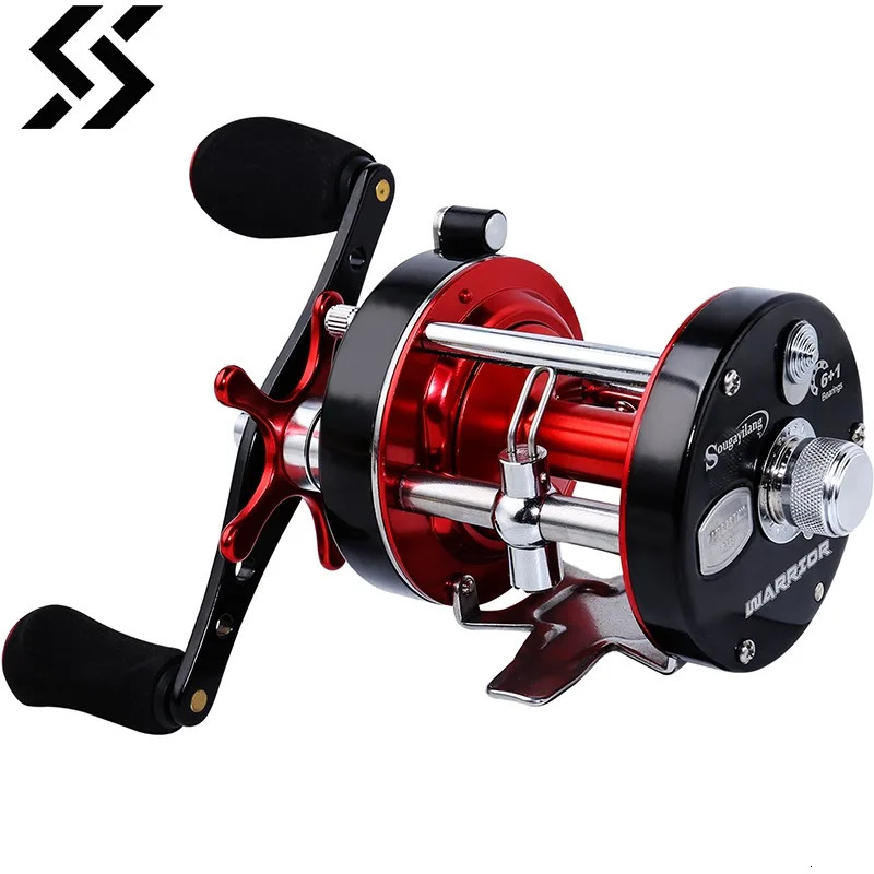 Sougayilang WA4060 SeriesTrolling Fishing Reel 61BB Max Drag 25Kg Casting Used for Freshwater Saltwater De Pesca 241120