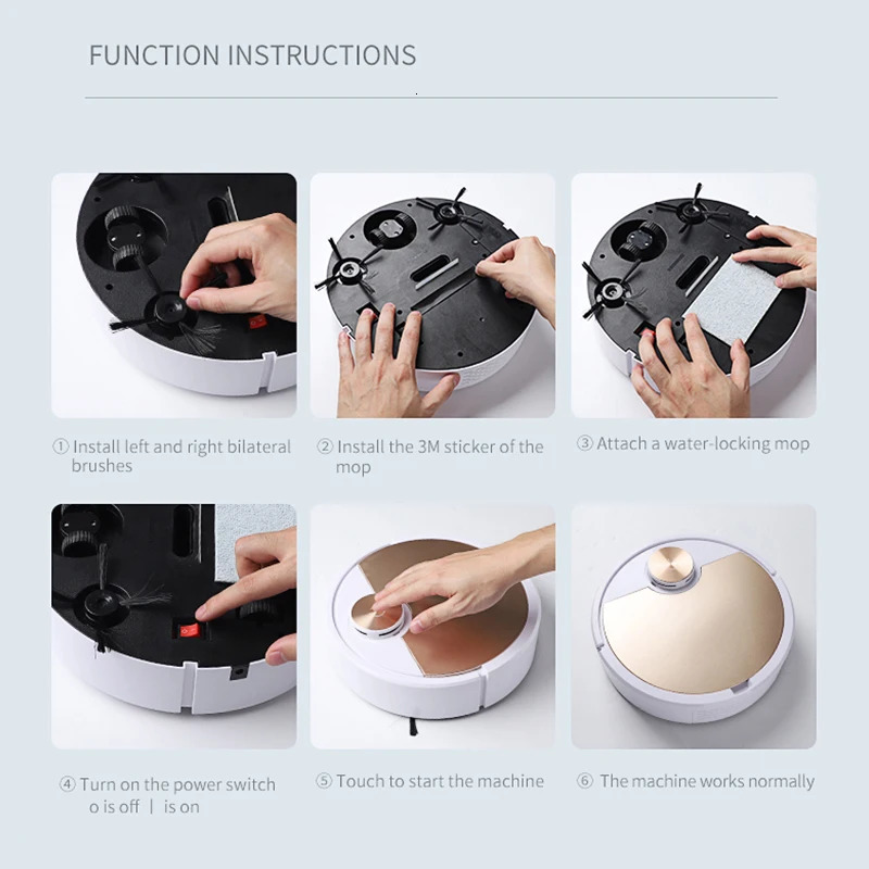 ES06 APP Wireless Robot Smart Remote Control Vacuum Cleaner Cleaning Machine Sweeping Floor Mop For Home Vacuum Cleaner 241113