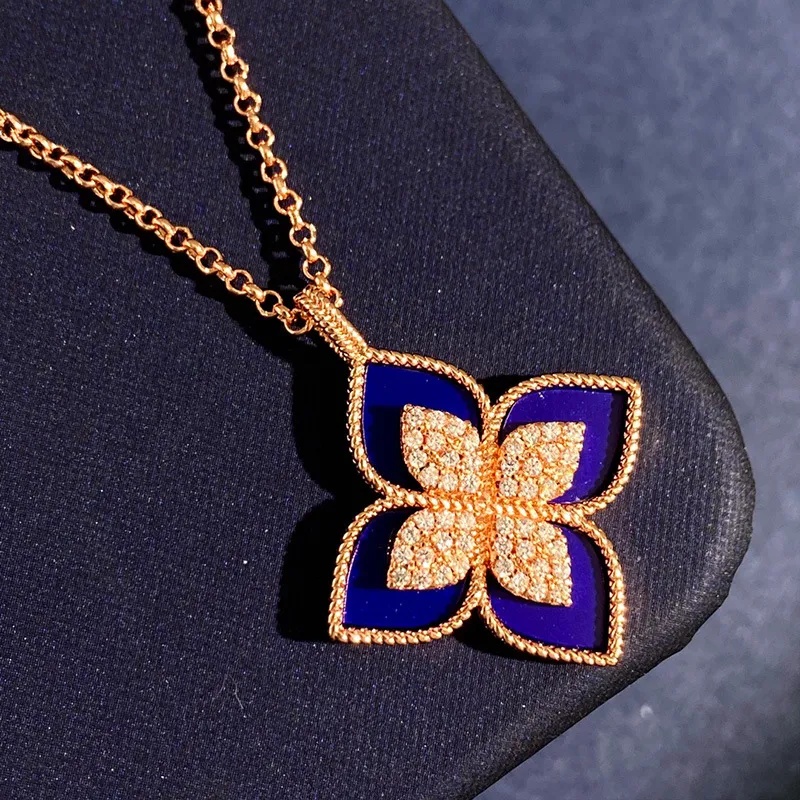 necklaces designer clover necklace designer for women gold necklace chains for men mossanite chain Letter Embossment Choker Chain Necklaces Jewelry Hi