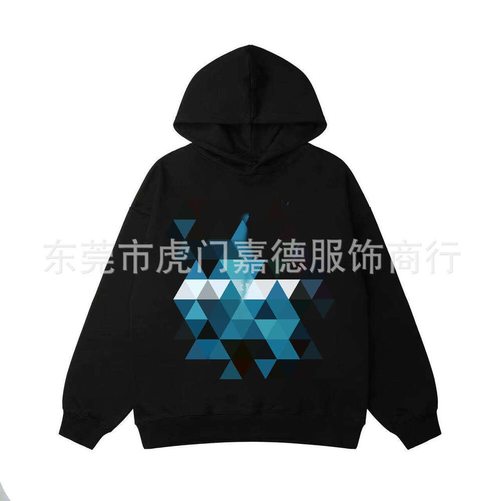 2024 hot fashion brand men's and women's gothic style pullover hoodie, versatile for couples, loose hoodie