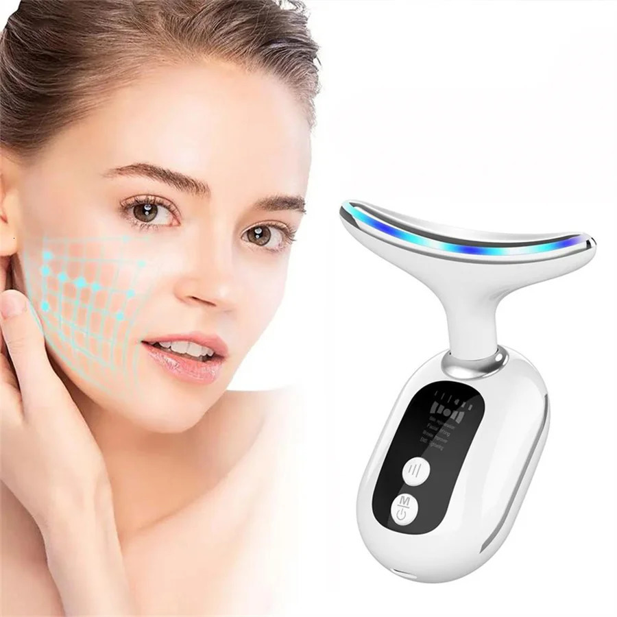 Source factory home beauty neck instrument import wrinkle pon skin face massage 241118