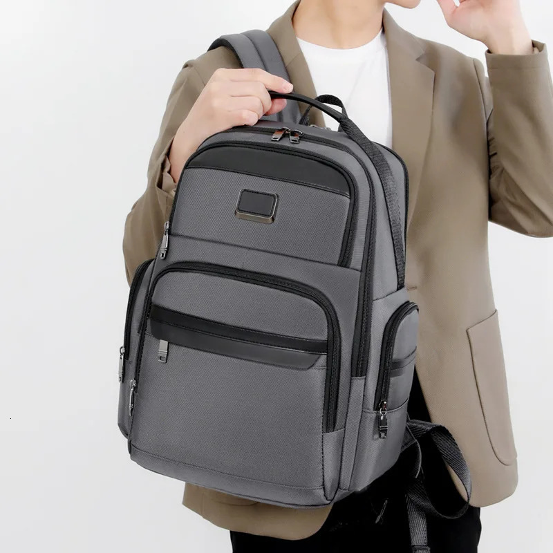 High quality mens backpack large capacity 15.6 computer backpack travel Rucksack unisex shoulder bag student backpack 241122