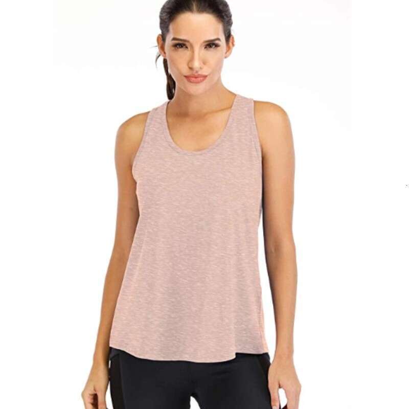 2023 new sports loose I-shaped women's mesh backless running vest women