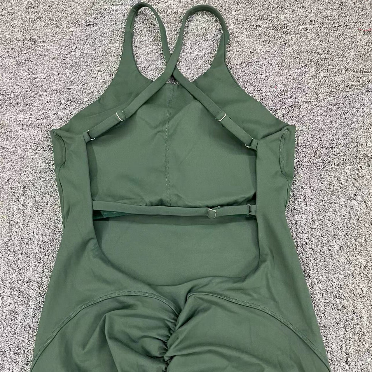 Yushuhua Sexy Cross Back Yoga Set Fiess Jumpsuit Sportswear For Women Gym Running Training Suit Bodysuits Stretchy Rompers Sof