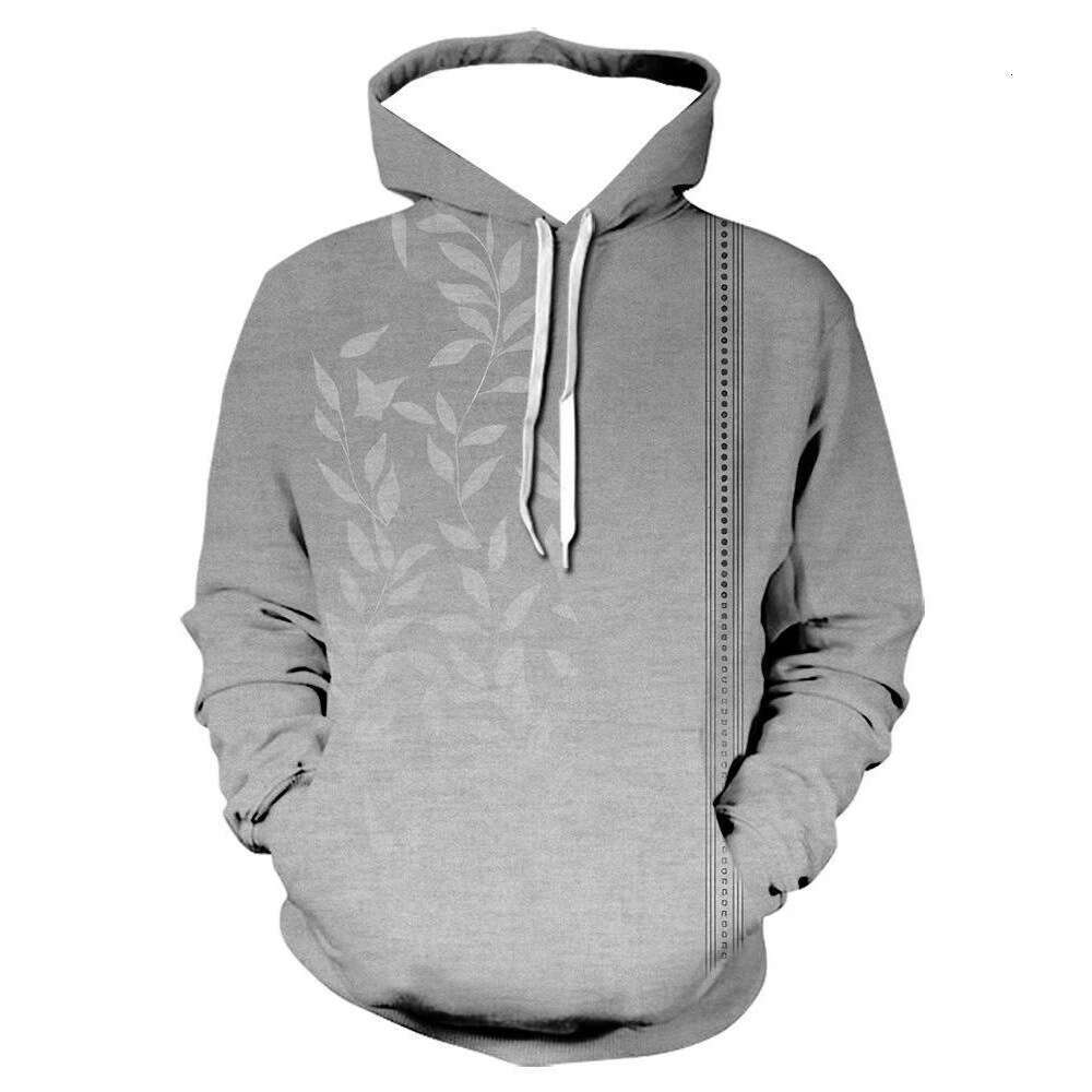 Autumn and winter hot selg plus size with vortex 3D digital printing, men's long sleeved hooded hoodie