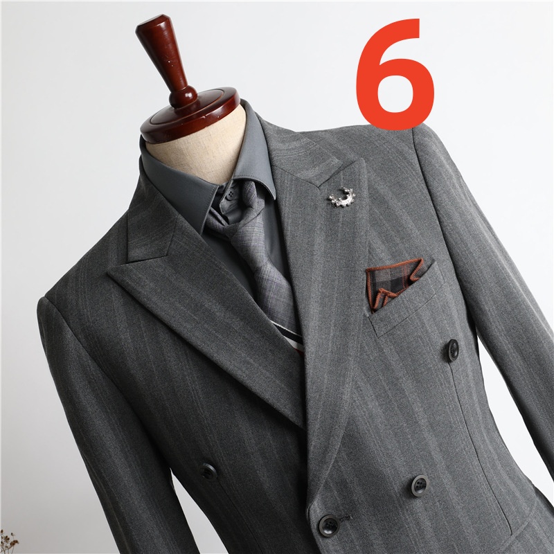 A4---k1425 High-end textured suits for men, slim-fitting tops and coats, best man
