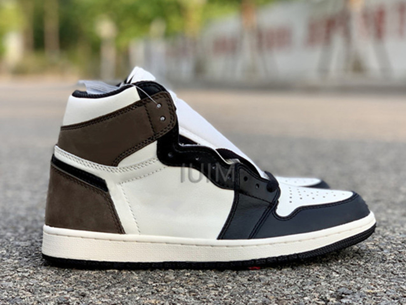 Dark Mocha 1 Basketball Shoes High OG Shoes Men Women Black White Lost Found Patent Bred Mens Shoes Chicago Designer Sneaker With Suede