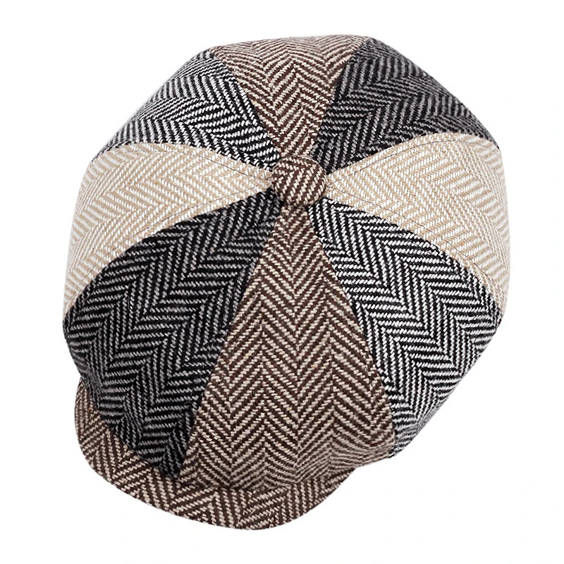 2023 mens autumn winter warm sboy hat Ivy driving 241125