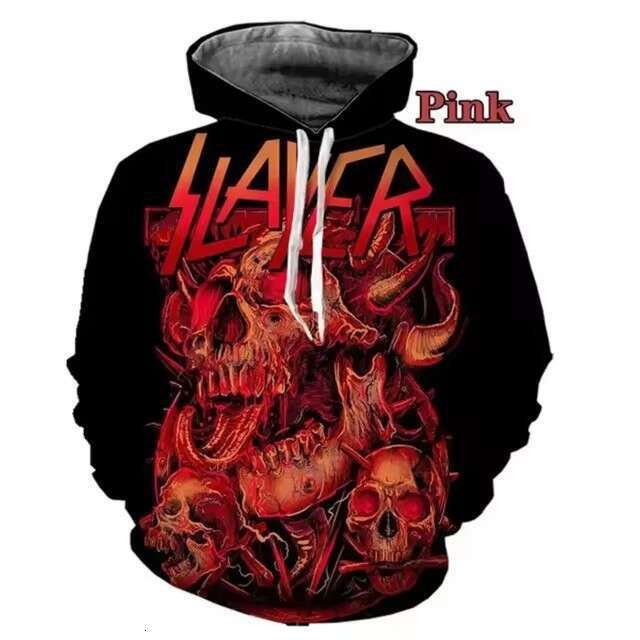 New European American style 3D digital printed hooded sweatshirt for men in spring and autumn, loose skeleton design, 2024 hot selg item