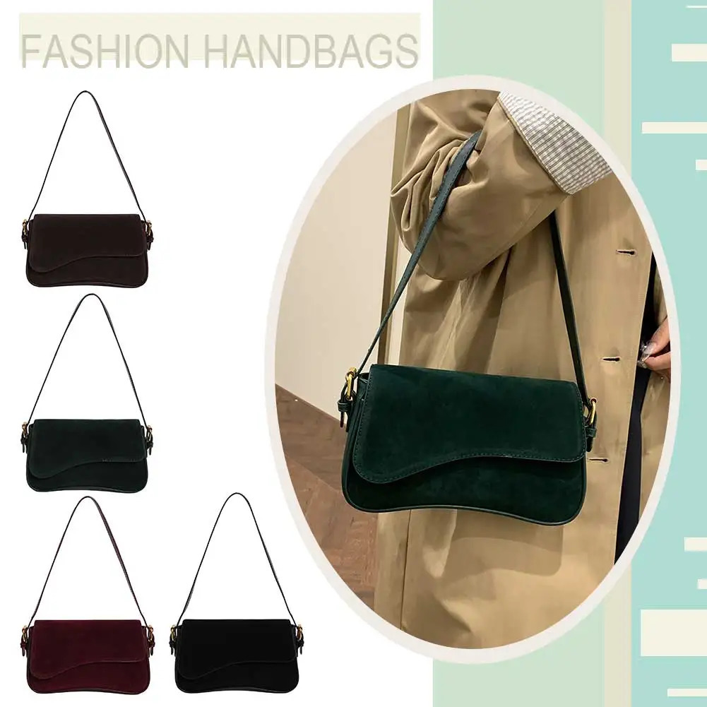 Women PU Shoulder Bag Large Capacity Fashion Underarm Bag Adjustable Strap Stylish Armpit Bag Small Tote Bag Outdoor Travel Bag 241228