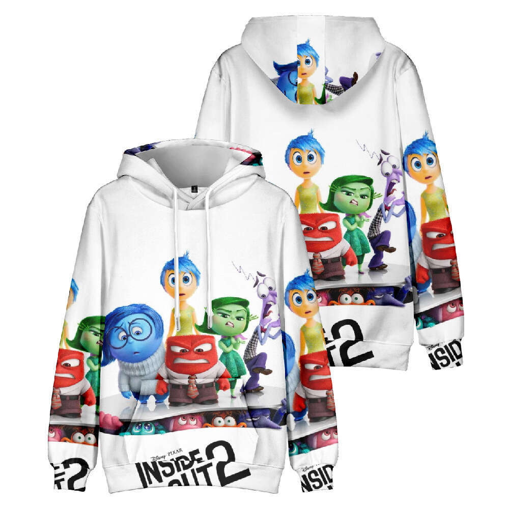 New European American Cartoon Movie Brain Special Forces 23D Printed Hoodie for Men and Women Children's Clothing