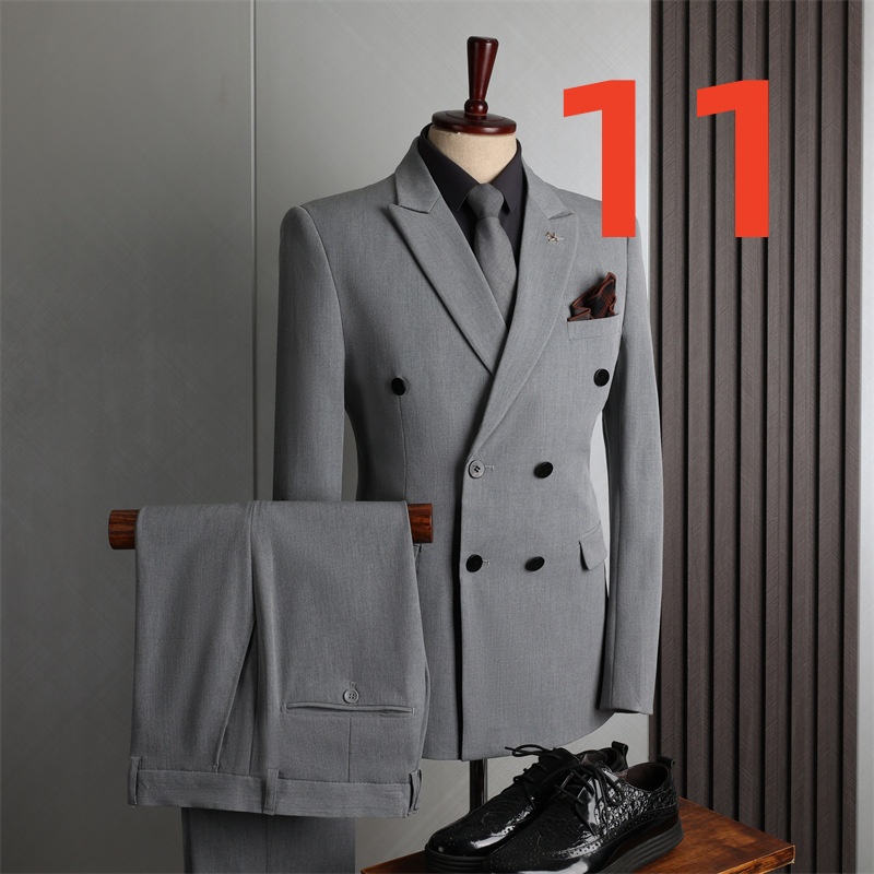 k1430 Men's Slim Fit Casual Suit Jacket - Stylish Spring & Autumn Wear