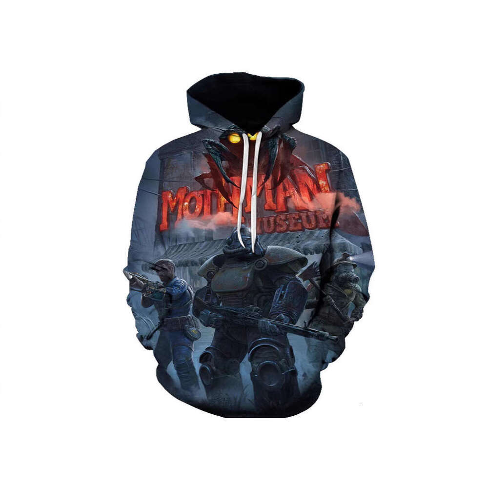 Autumn winter new with Valorant 3D printing technology hoodie for both men women, sports and casual games, same style