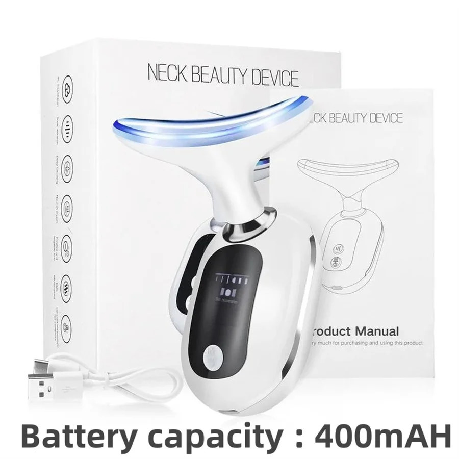 Source factory home beauty neck instrument import wrinkle pon skin face massage 241118