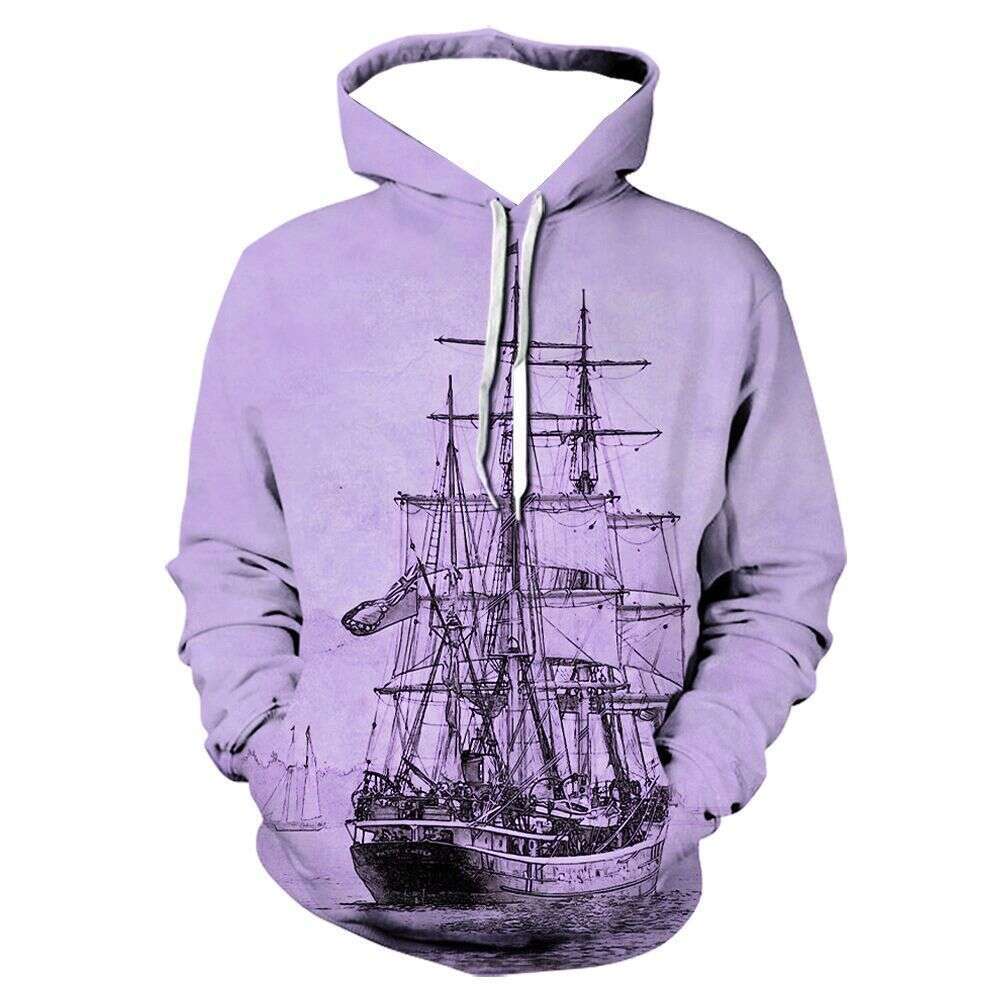 New hot selg 3D with digital printing for men's street sports fashion trend hooded hoodie